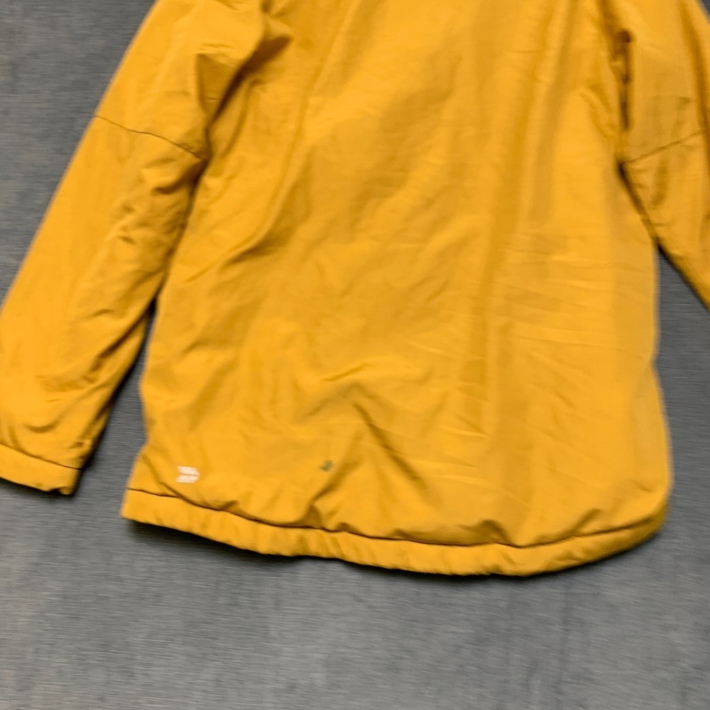 All in Motion Reversible Jacket Boy XL Yellow Water Resistant Mock Neck Full Zip - Picture 15 of 15